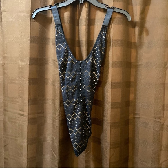 NWT Free People Thank You Never Lace Low Back Bodysuit reg. $68 - Picture 3 of 6